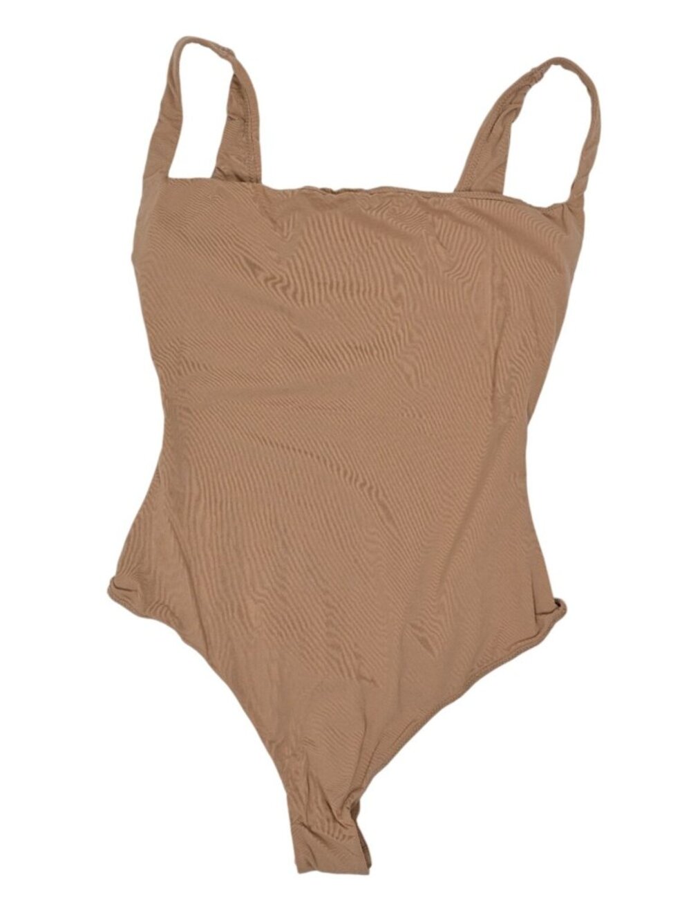 Skims Fits Everybody Square Neck Bodysuit in Sienna